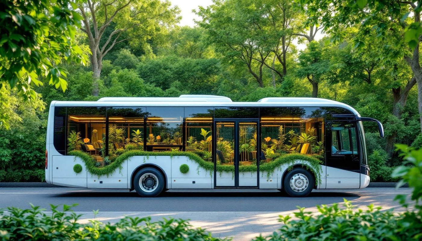 Économie et écologie : réduire son empreinte carbone grâce à la location bus
