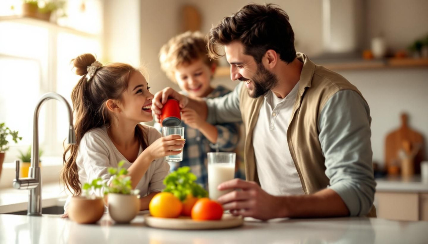 Impact du traitement de l'eau sur la santé et le bien-être familial